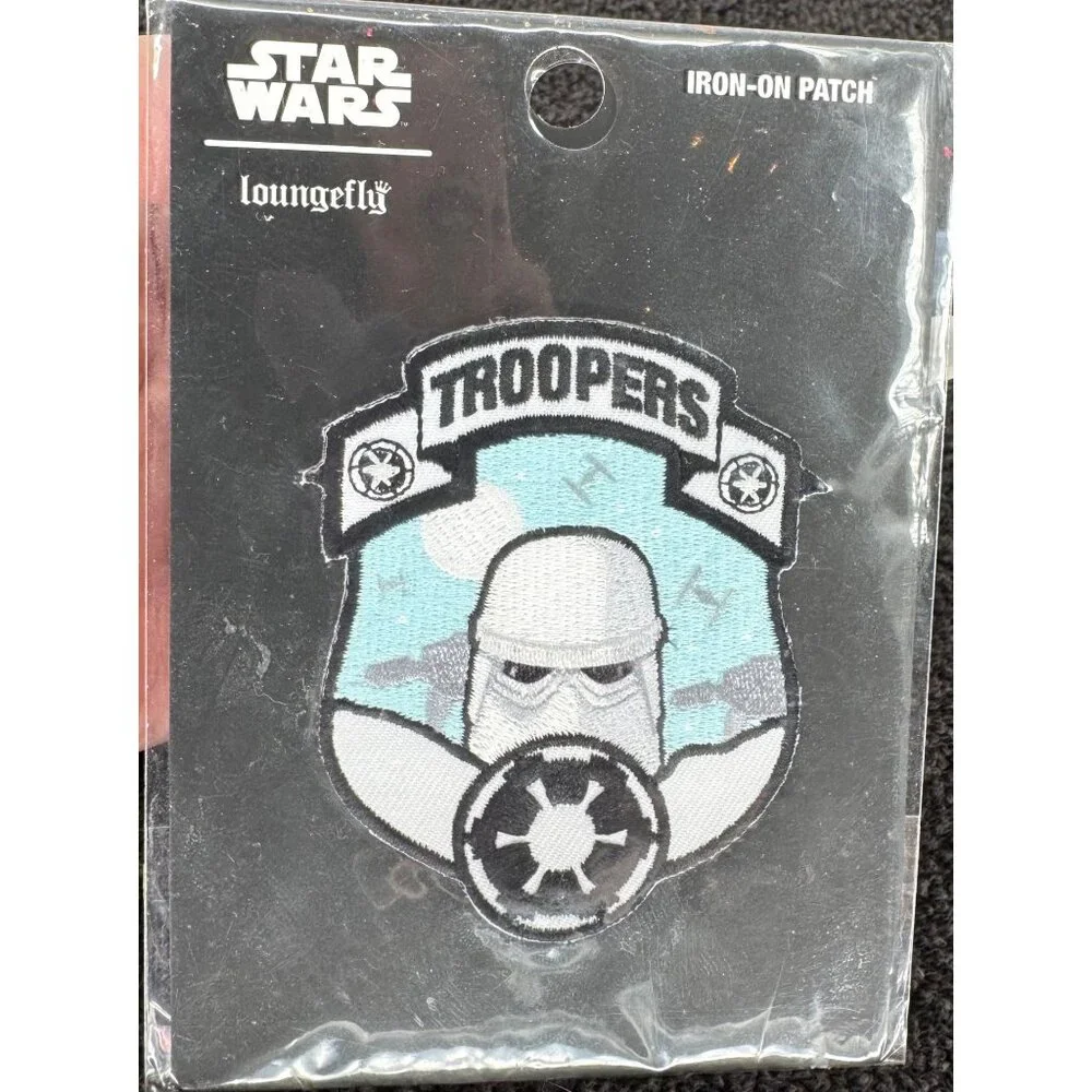 Star Wars Iron-On Patch Storm Troopers Design By Loungefly